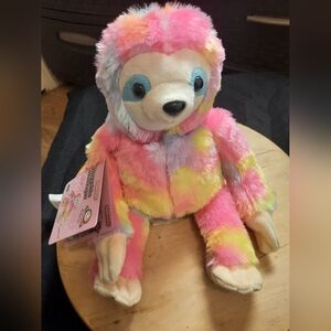 Stress & Anxiety Reducing Huggable Rainbow Sloth Massager